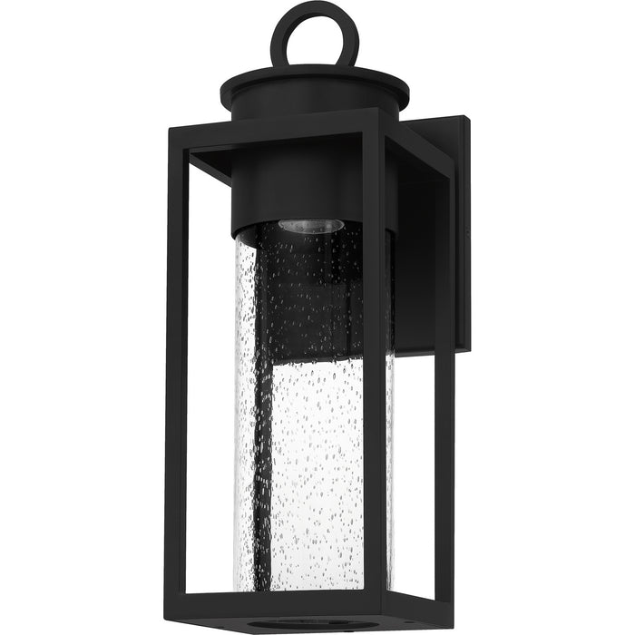 Quoizel DGL8407MBK Donegal One Light Outdoor Wall Mount, Matte Black Alternate Image.jpg