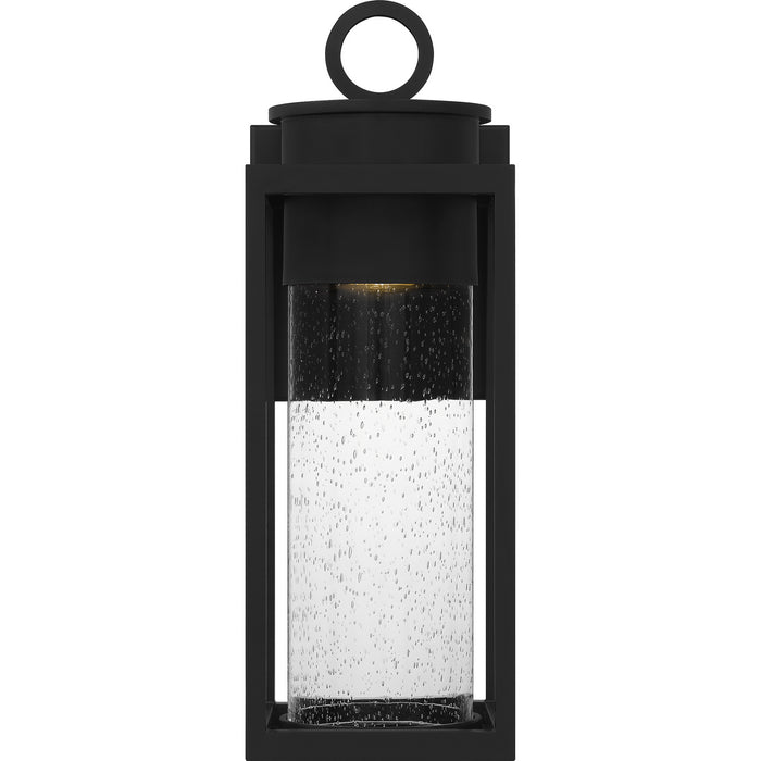 Quoizel DGL8407MBK Donegal One Light Outdoor Wall Mount, Matte Black Alternate Image 2.jpg