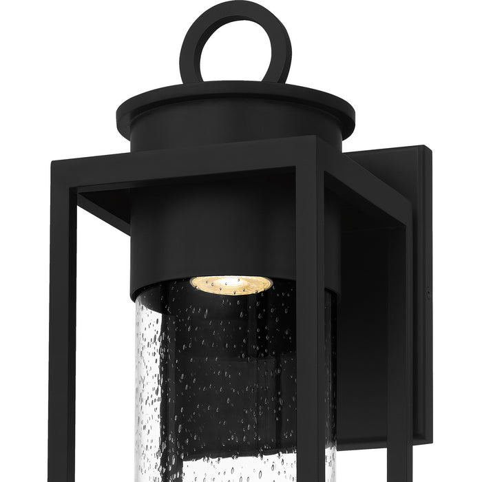 Quoizel DGL8407MBK Donegal One Light Outdoor Wall Mount, Matte Black Alternate Image 4.jpg