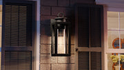 Quoizel DGL8407MBK Donegal One Light Outdoor Wall Mount, Matte Black Alternate Image 6.jpg