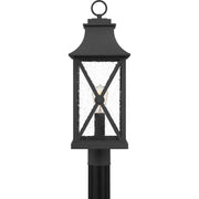 Quoizel ELB9009MB Ellerbee One Light Outdoor Post Mount, Mottled Black Alternate Image 2.jpg