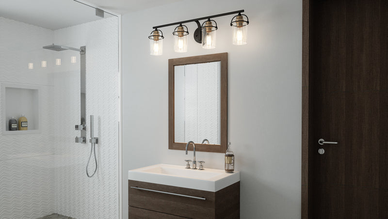 Quoizel EMR8604MBK Emerson Four Light Bath, Matte Black Alternate Image.jpg