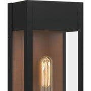 Quoizel MAE8406MBK Maren One Light Outdoor Wall Mount, Matte Black Alternate Image 4.jpg