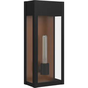 Quoizel MAE8408MBK Maren One Light Outdoor Wall Mount, Matte Black Alternate Image.jpg