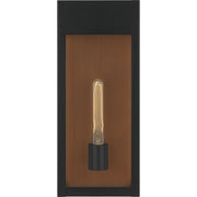 Quoizel MAE8408MBK Maren One Light Outdoor Wall Mount, Matte Black Alternate Image 2.jpg