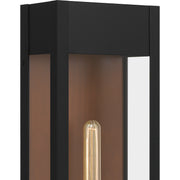 Quoizel MAE8408MBK Maren One Light Outdoor Wall Mount, Matte Black Alternate Image 4.jpg