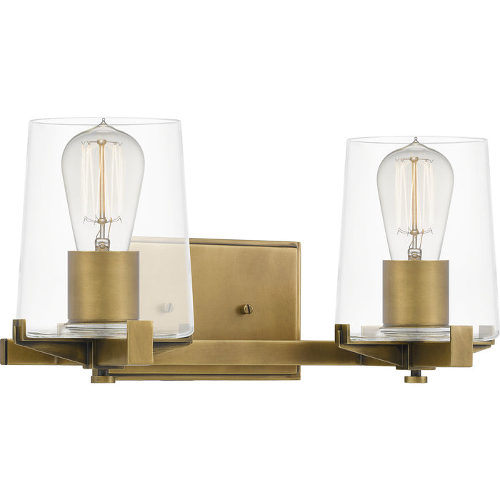 Quoizel PRY8616WS Perry Two Light Bath, Weathered Brass Alternate Image 2.jpg