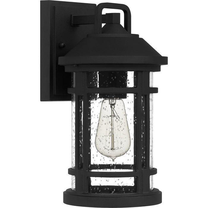 Quoizel QUY8407EK Quincy One Light Outdoor Wall Mount, Earth Black Alternate Image.jpg