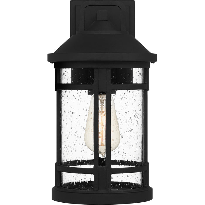 Quoizel QUY8407EK Quincy One Light Outdoor Wall Mount, Earth Black Alternate Image 2.jpg