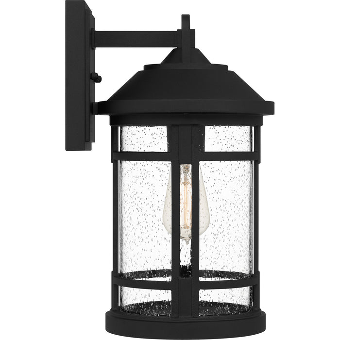 Quoizel QUY8409EK Quincy One Light Outdoor Wall Mount, Earth Black Alternate Image 2.jpg