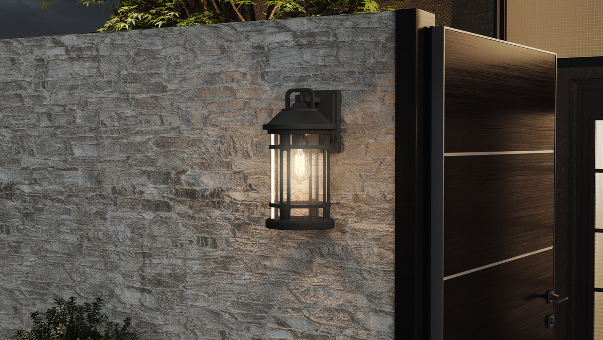 Quoizel QUY8409EK Quincy One Light Outdoor Wall Mount, Earth Black Alternate Image 6.jpg