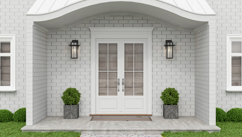 Quoizel RDL8409MB Randall One Light Outdoor Wall Mount, Mottled Black Alternate Image.jpg