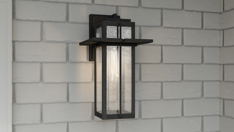 Quoizel RDL8409MB Randall One Light Outdoor Wall Mount, Mottled Black Alternate Image 6.jpg