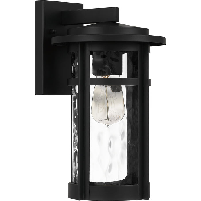 Quoizel UMA8408MBK Uma One Light Outdoor Wall Mount, Matte Black Alternate Image.jpg