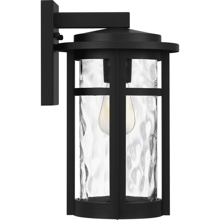 Quoizel UMA8408MBK Uma One Light Outdoor Wall Mount, Matte Black Alternate Image 3.jpg