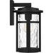 Quoizel UMA8408MBK Uma One Light Outdoor Wall Mount, Matte Black Alternate Image 3.jpg