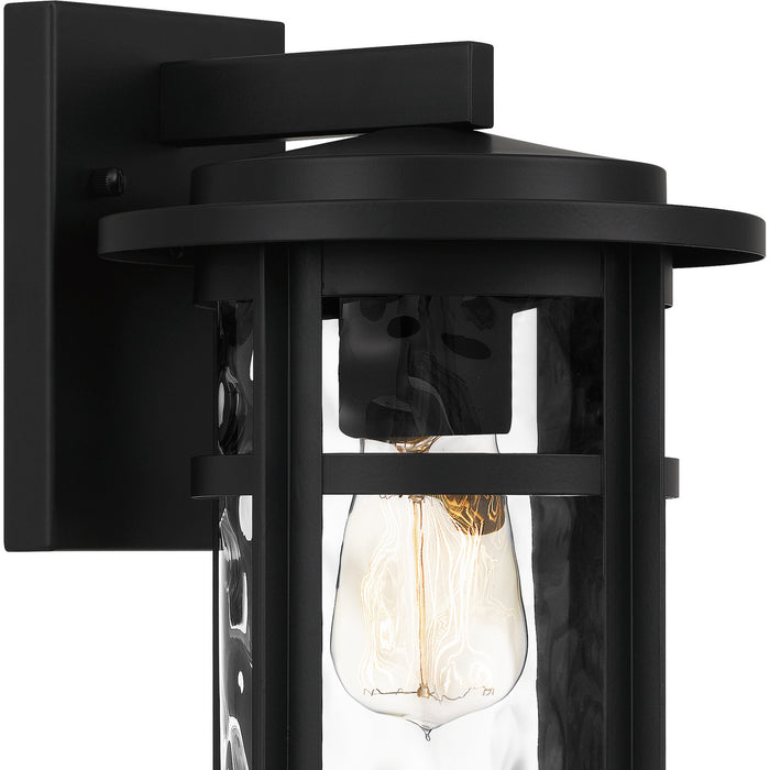 Quoizel UMA8408MBK Uma One Light Outdoor Wall Mount, Matte Black Alternate Image 4.jpg