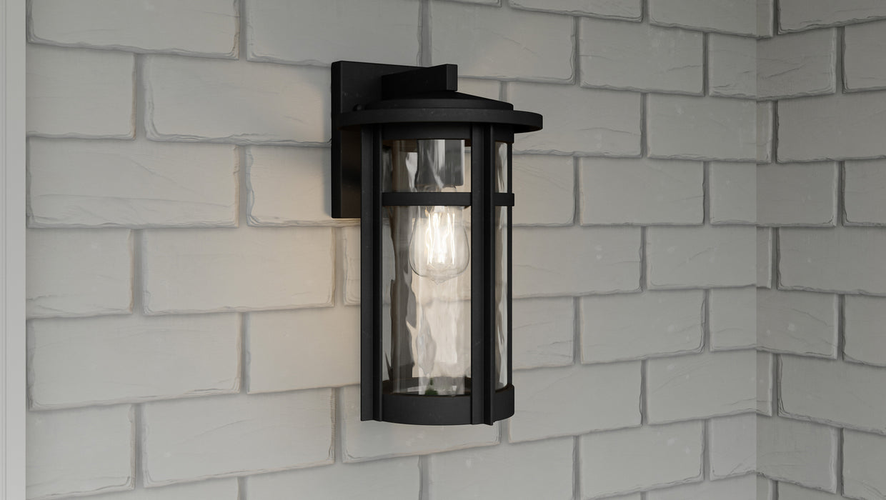 Quoizel UMA8408MBK Uma One Light Outdoor Wall Mount, Matte Black Alternate Image 6.jpg