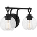 Quoizel WTN8616MBK Winston Two Light Bath, Matte Black Alternate Image 2.jpg