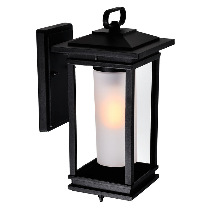 CWI Lighting 0412W7-1-101 Granville One Light Outdoor Wall Lantern, Black Alternate Image 3.jpg