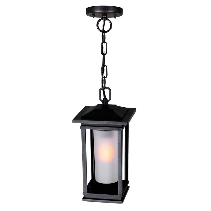 CWI Lighting 0412P7-1-101 Granville One Light Outdoor Hanging Pendant Black Alt 3.jpg