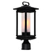 CWI Lighting 0412PT7-1-101 Granville One Light Outdoor Lantern Head Black Alt 4.jpg