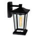 CWI Lighting 0413W8-1-101 Leawood One Light Outdoor Wall Lantern, Black Alternate Image 2.jpg