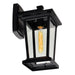 CWI Lighting 0413W8-1-101 Leawood One Light Outdoor Wall Lantern, Black Alternate Image 3.jpg