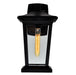 CWI Lighting 0413W8-1-101 Leawood One Light Outdoor Wall Lantern, Black Alternate Image 4.jpg