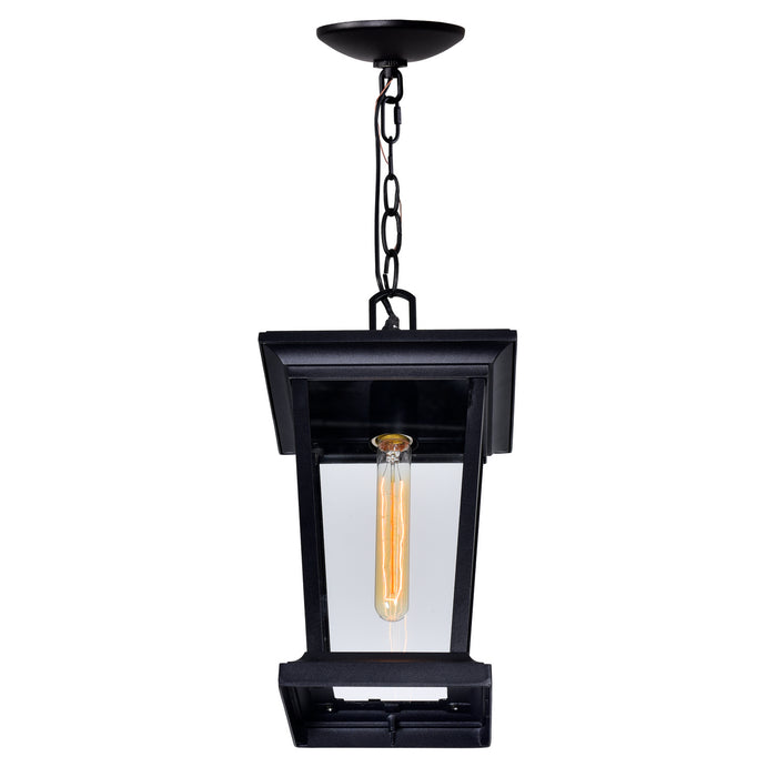 CWI Lighting 0413P8-1-101 Leawood One Light Outdoor Hanging Pendant, Black Alternate Image 4.jpg