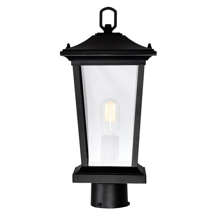 CWI Lighting 0413PT8-1-101 Leawood One Light Outdoor Lantern Head Black Alt 4.jpg