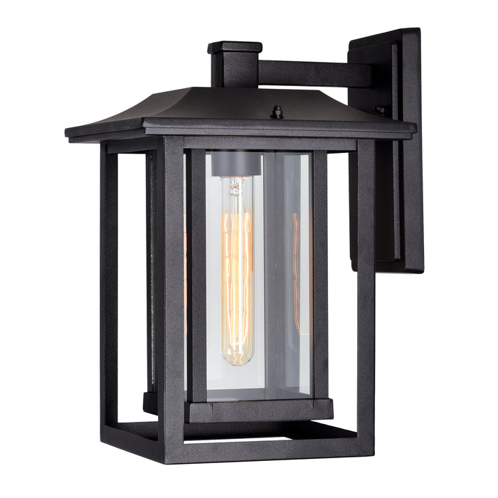 CWI Lighting 0414W10-1-101 Winfield One Light Outdoor Wall Lantern Black Alt 4.jpg