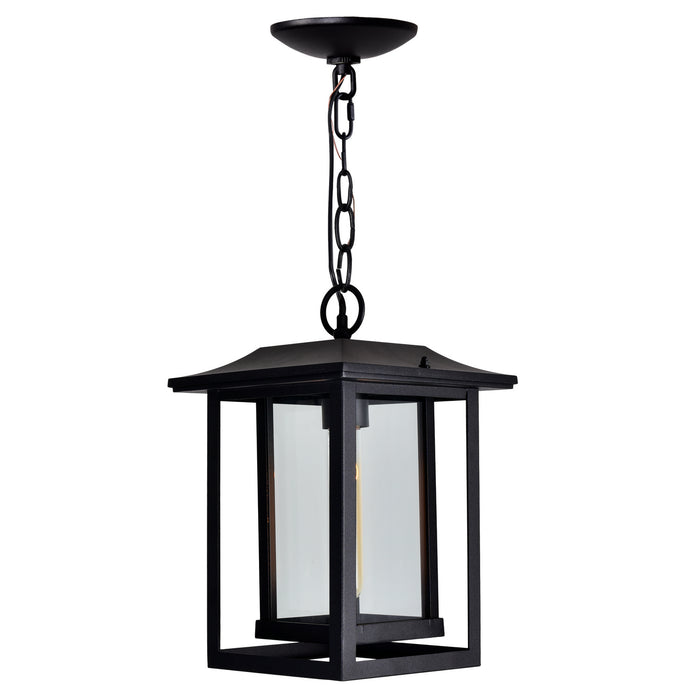 CWI Lighting 0414P10-1-101 Winfield One Light Outdoor Hanging Pendant, Black Alternate Image 4.jpg