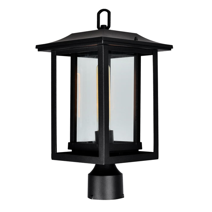 CWI Lighting 0414PT10-1-101 Winfield One Light Outdoor Lantern Head Black Alt 1.jpg