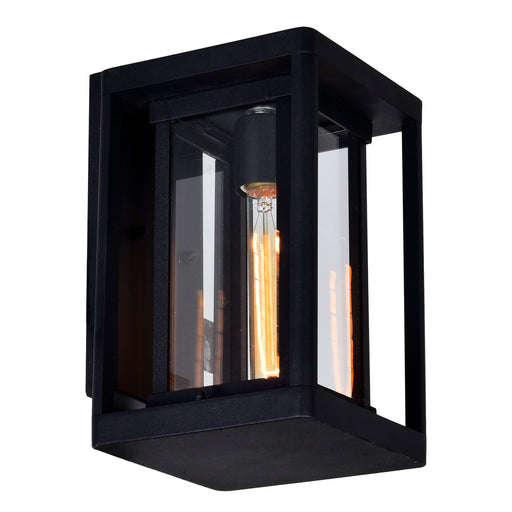 CWI Lighting 0415W7-1-101 Mulvane One Light Outdoor Wall Lantern Black Alt 1.jpg