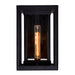 CWI Lighting 0415W7-1-101 Mulvane One Light Outdoor Wall Lantern, Black Alternate Image 3.jpg