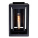 CWI Lighting 0415W7-1-101 Mulvane One Light Outdoor Wall Lantern, Black Alternate Image 4.jpg