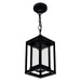 CWI Lighting 0415P7-1-101 Mulvane One Light Outdoor Hanging Pendant, Black Alternate Image 3.jpg