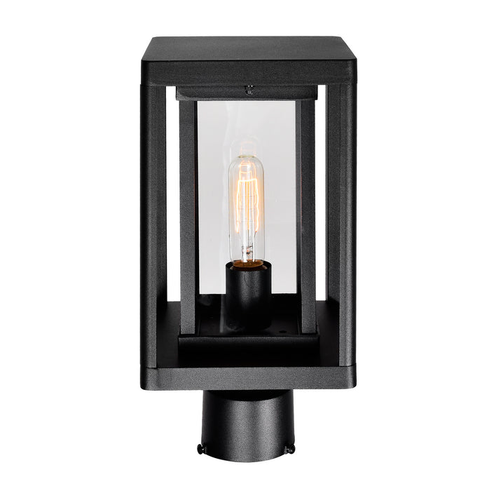 CWI Lighting 0415PT7-1-101 Mulvane One Light Outdoor Lantern Head Black Alt 2.jpg