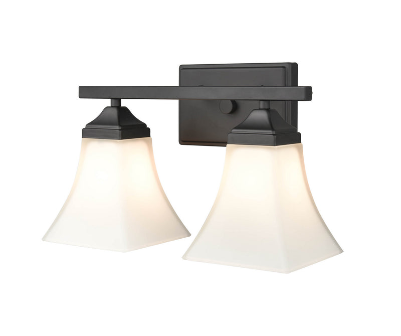 Millennium 4502-MB Two Light Vanity, Matte Black Alternate Image.jpg