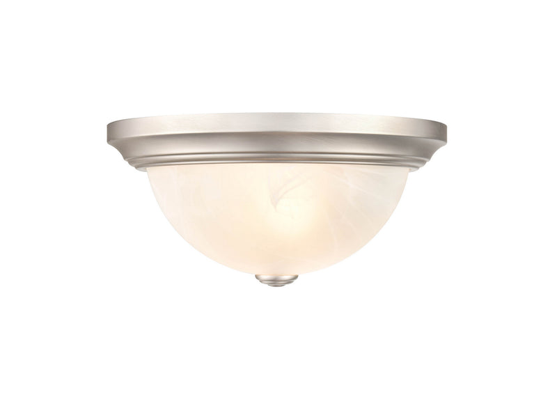Millennium 4601-SN Two Light Flushmount, Satin Nickel Alternate Image 3.jpg