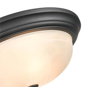 Millennium 4605-MB Three Light Flushmount, Matte Black Alternate Image.jpg