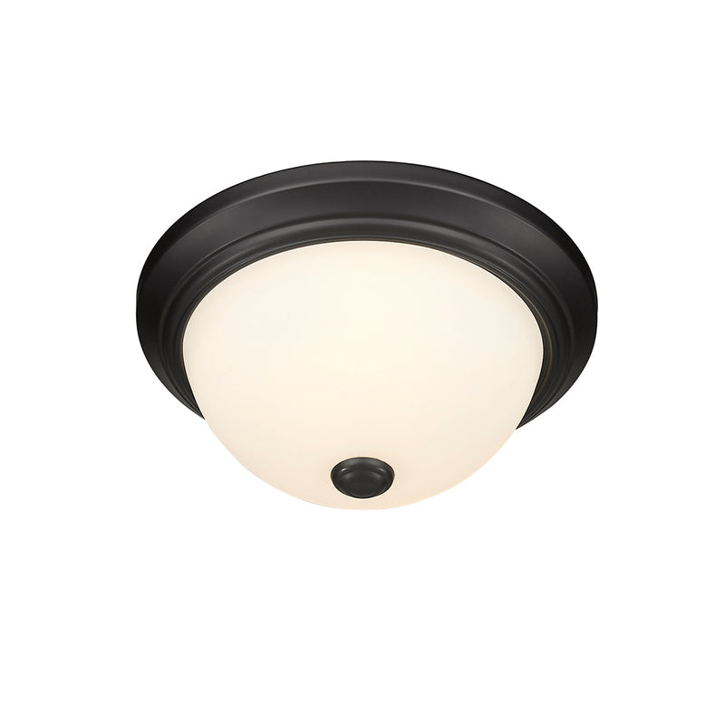 Millennium 4901-MB Two Light Flushmount, Matte Black Alternate Image.jpg
