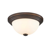 Millennium 4901-RBZ Two Light Flushmount, Rubbed Bronze Alternate Image 2.jpg