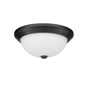 Millennium 4903-MB Two Light Flushmount, Matte Black Alternate Image 2.jpg