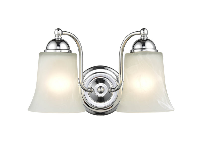 Millennium 9332-CH Two Light Vanity, Chrome Alternate Image 2.jpg