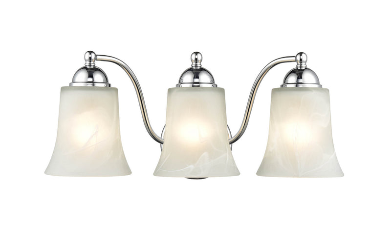 Millennium 9333-CH Three Light Vanity, Chrome Alternate Image 2.jpg