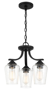 Minka-Lavery 4926-66A Shyloh Three Light Semi Flush / Chandelier, Coal Alternate Image.jpg