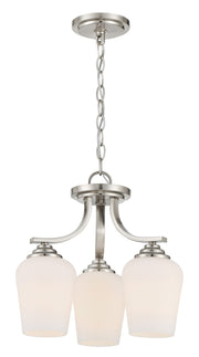 Minka-Lavery 4926-84 Shyloh Three Light Semi Flush / Chandelier, Brushed Nickel Alternate Image.jpg
