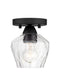 Minka-Lavery 2171-66A Camrin One Light Pendant / Semi Flush, Coal Alternate Image.jpg